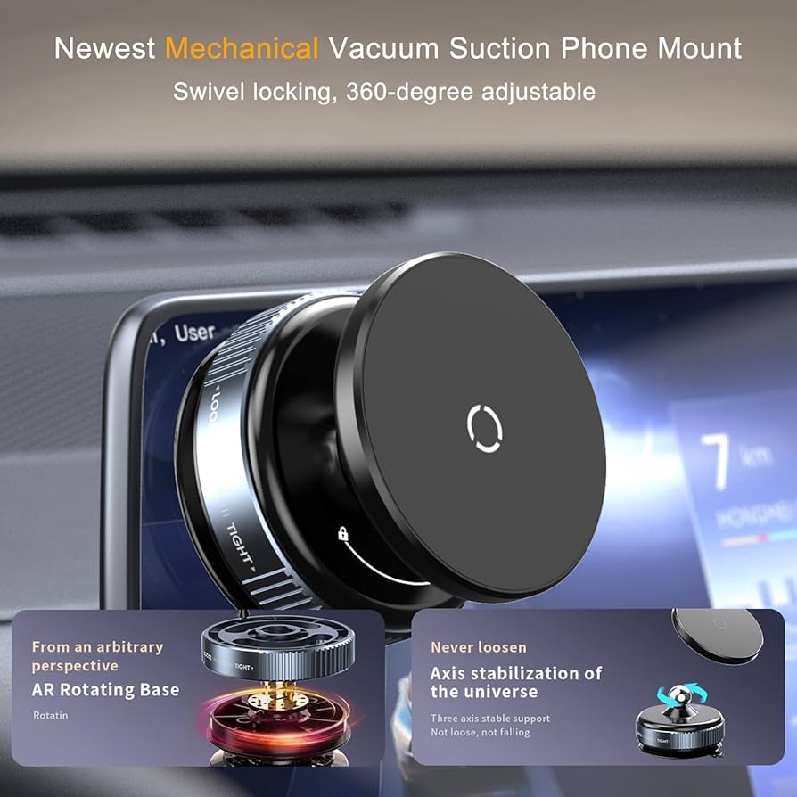 PHONE HOLDER : VACUUM SUCTION