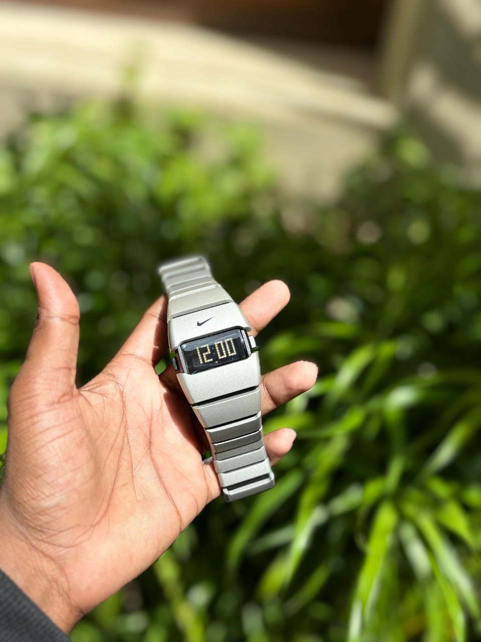 NIKE D-Line vintage watch SILVER